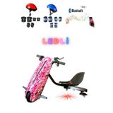 Citymate Drift Car Elektrikli Kaykay Bluetooth Dirift Kar Hoverboard Scooter + Koruma Ekipmanı D05