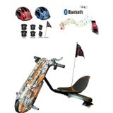 Citymate Drift Car Elektrikli Kaykay Bluetooth Dirift Kar Hoverboard Scooter + Koruma Ekipmanı D25