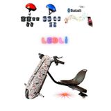 Citymate Drift Car Elektrikli Kaykay Bluetooth Dirift Kar Hoverboard Scooter + Koruma Ekipmanı D30