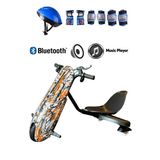 Citymate Drift Car Elektrikli Kaykay Hoverboard Bluetoothlu Işıklı Desen24 - Kask Ve Dizlik