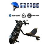 Citymate Drift Car Elektrikli Kaykay Hoverboard Bluetoothlu Işıklı Desen26 - Kask Ve Dizlik