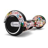 Citymate Elektrikli 6.5 inç Mix Grafity Desenli Akıllı Dengeli Hoverboard