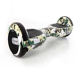 Citymate Elektrikli Kaykay 6.5" Yeşil Kamuflaj Grafity Desenli Akıllı Hoverboard