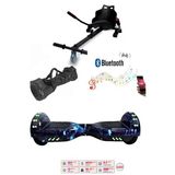 Citymate Elektrikli Kaykay Akıllı Denge Hoverboard + Hoverkart + Çanta Full Ledli Extrem Paket D12