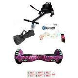 Citymate Elektrikli Kaykay Akıllı Denge Hoverboard + Hoverkart + Çanta Full Ledli Extrem Paket D13