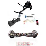 Citymate Elektrikli Kaykay Akıllı Denge Hoverboard + Hoverkart + Çanta Full Ledli Extrem Paket D14