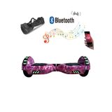CityMate Elektrikli Kaykay Full Ledli Hoverboard Bluetooth Hoparlörlü 6.5 Inch Çanta Hediyeli D13