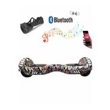 CityMate Elektrikli Kaykay Full Ledli Hoverboard Bluetooth Hoparlörlü 6.5 Inch Çanta Hediyeli D14