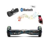 CityMate Elektrikli Kaykay Full Ledli Hoverboard Bluetooth Hoparlörlü 6.5 Inch Çanta Hediyel,l D18