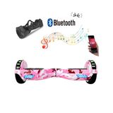 CityMate Elektrikli Kaykay Full Ledli Hoverboard Bluetooth Hoparlörlü 6.5 Inch D05