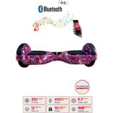 Citymate Elektrikli Kaykay Hoverboard 6.5 Inch Uzay Desenli Akıllı Dengeli D13