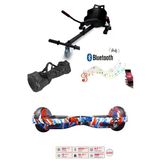 Citymate Elektrikli Kaykay Hoverboard Akıllı Denge 6.5 Inch + HoverKart + Çanta EXTREM PAKET D09