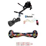 Citymate Elektrikli Kaykay Hoverboard Akıllı Denge 6.5 Inch + Hoverkart + Çanta Extrem Paket D11