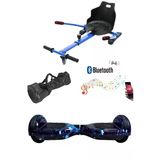 Citymate Elektrikli Kaykay Hoverboard Akıllı Denge 6.5 Inch + Hoverkart + Çanta Extrem Paket D12