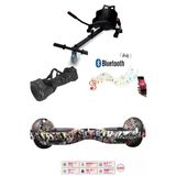 Citymate Elektrikli Kaykay Hoverboard Akıllı Denge 6.5 Inch + HoverKart + Çanta EXTREM PAKET D14