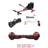 Citymate Elektrikli Kaykay Hoverboard Akıllı Denge 6.5 Inch + Hoverkart + Çanta Extrem Paket D15