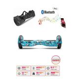 Citymate Elektrikli Kaykay Hoverboard Akıllı Denge 6.5 Inch + Hoverkart + Çanta Extrem Paket D20