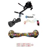 Citymate Elektrikli Kaykay Hoverboard Akıllı Denge 6.5 Inch + HoverKart + Çanta EXTREM PAKET D22