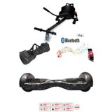 Citymate Elektrikli Kaykay Hoverboard Akıllı Denge 6.5 Inch + HoverKart + Çanta EXTREM PAKET D27