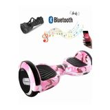 CityMate Elektrikli Kaykay Hoverboard Bluetooth Hoparlörlü 6.5 İnç Grafiti D05 - Çanta Hediye
