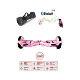 Citymate Elektrikli Kaykay Hoverboard Bluetooth Hoparlörlü 6.5 İnç Grafiti D05 +Çanta