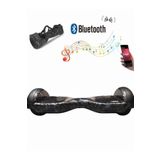 CityMate Elektrikli Kaykay Hoverboard Bluetooth Hoparlörlü 6.5 İnç Grafiti D27 - Çanta Hediye