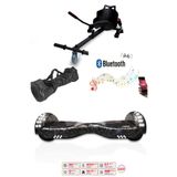 CityMate Elektrikli Kaykay Scooter Akıllı Denge Hoverboard + HoverKart + Çanta FULL LEDLİ EXTREM PAKET D