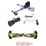 CityMate Elektrikli Kaykay Scooter Hoverboard Akıllı Denge 6.5 Inch + Hover Kart + Çanta EXTREM PAKET D01