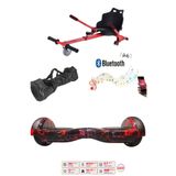 CityMate Elektrikli Kaykay Scooter Hoverboard Akıllı Denge 6.5 Inch + Hover Kart + Çanta EXTREM PAKET D15
