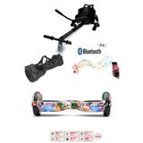 CityMate Elektrikli Kaykay Scooter Hoverboard Akıllı Denge 6.5 Inch + Hover Kart + Çanta EXTREM PAKET D19
