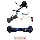 CityMate Elektrikli Kaykay Scooter Hoverboard Akıllı Denge 6.5 Inch + HoverKart + Çanta EXTREM PAKET D12