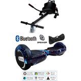 Citymate Elektrikli Kaykay Scooter Hoverboard Akıllı Dengeli + Hover Kart + Çanta Full Paket - GökMavi