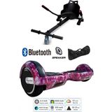 Citymate Elektrikli Kaykay Scooter Hoverboard Akıllı Dengeli + Hover Kart + Çanta Full Paket - MorUzay