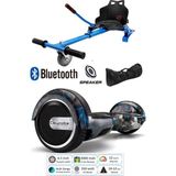 Citymate Elektrikli Kaykay Scooter Hoverboard Akıllı Dengeli + Hover Kart + Çanta Full Paket - SiyahGrafit2