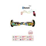 Citymate Hoverboard 6.5 inch Elektrikli Kaykay Scooter Bluetooth Hoparlörlü D03 sari-grafity
