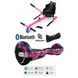 Citymate Hoverboard Akıllı Dengeli - Hover Kart - Çanta Full Paket Mor Elektrikli Kaykay Scooter