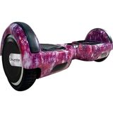 Citymate Hoverboard Bluetooth Hoparlörlü 6.5" Akıllı Dengeli Mor Uzay Elektrikli Kaykay