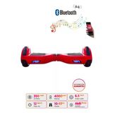 Citymate Hoverboard Elektrikli Kaykay Scooter Bluetooth Hoparlörlü 6.5 İnch Kırmızı