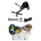 Citymate Kyk1001a Akıllı Dengeli Elektrikli Kaykay Scooter Hoverboard - Hover Kart - Çanta Full Paket Desen 3