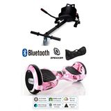 Citymate Kyk1001b Akıllı Dengeli Elektrikli Kaykay Scooter Hoverboard - Hover Kart - Çanta Full Paket Pembe Desen 4
