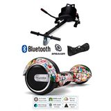 Citymate Kyk1001m Akıllı Dengeli Elektrikli Kaykay Scooter Hoverboard - Hover Kart - Çanta Full Paket Desen 7