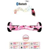 Citymate Pembe Elektrikli Kaykay Hoverboard Grafity Desenli Kasa 05