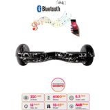 Citymate Siyah Elektrikli Kaykay Hoverboard Grafity Desenli Kasa 06