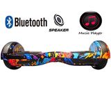 Citymate Smart Balance Bluetooth Hoparlörlü Desen 27 Elektrikli Kaykay Hoverboard