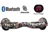 Citymate Smart Balance Bluetooth Hoparlörlü Desen 31 Elektrikli Kaykay Hoverboard
