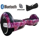 Citymate Smart Balance Elektrikli Kaykay Hoverboard Çanta Hediyeli Bluetooth Hoparlörlü Desenli - DESEN17