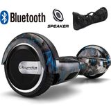 Citymate Smart Balance Elektrikli Kaykay Hoverboard Çanta Hediyeli Bluetooth Hoparlörlü Desenli - DESEN20
