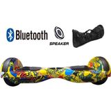 Citymate Smart Balance Elektrikli Kaykay Hoverboard Çanta Hediyeli Bluetooth Hoparlörlü Desenli - DESEN25