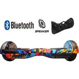 Citymate Smart Balance Elektrikli Kaykay Hoverboard Çanta Hediyeli Bluetooth Hoparlörlü Desenli - DESEN27