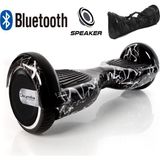 Citymate Smart Balance Elektrikli Kaykay Hoverboard Çanta Hediyeli Bluetooth Hoparlörlü Desenli - DESEN6